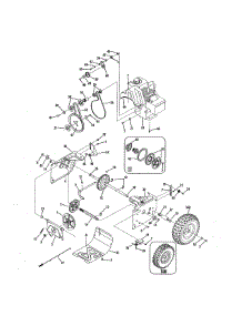 Drive parts for Mtd Gas Snowblower 31AS6BEE700 from AppliancePartsPros.com