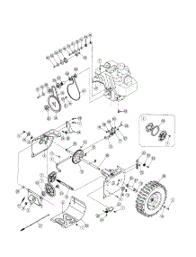 Wheel / Frame Cover parts for Mtd Gas Snowblower 31AS6HEG799 from AppliancePartsPros.com