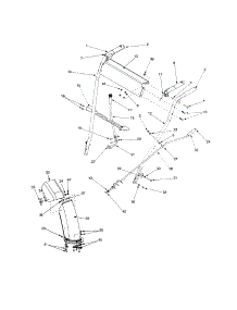 Clutch Lever Assembly parts for Mtd Gas Snowblower 31B-611D062 from AppliancePartsPros.com