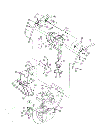 Handle / Chute / Light parts for Mtd Gas Snowblower 31BE5MLG729 from AppliancePartsPros.com