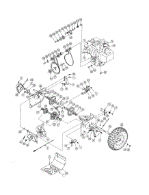 Drive / Wheels parts for Mtd Gas Snowblower 31BE5MLG729 from AppliancePartsPros.com