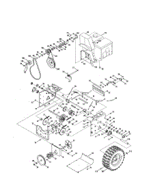 Drive parts for Mtd Gas Snowblower 31BH95SI799 from AppliancePartsPros.com