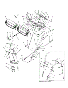 Chute / Handles parts for Mtd Gas Snowblower 31CE660F129 from AppliancePartsPros.com