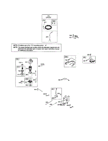 Starter Motor parts for Briggs & Stratton Lawn & Garden Engine 31M900 (0111) from AppliancePartsPros.com