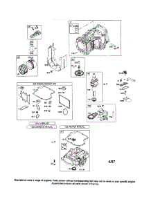 Cylinder / Crankshaft / Engine Sump parts for Briggs & Stratton Lawn & Garden Engine 31P700 (0115-0602) from AppliancePartsPros.com
