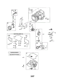 Cylinder / Crankshaft / Sump parts for Briggs & Stratton Lawn & Garden Engine 31P900 (0036-0671) from AppliancePartsPros.com