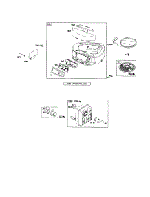Blower-Housing Assembly parts for Briggs & Stratton Lawn & Garden Engine 31Q700 (0036-0466) from AppliancePartsPros.com