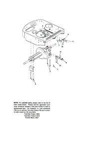 Transaxle Bracket / Shift Lever parts for Mtd Rear-Engine Riding Mower 320 from AppliancePartsPros.com