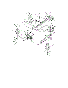 Idler Bracket / Frame parts for Mtd Rear-Engine Riding Mower 320 from AppliancePartsPros.com