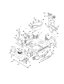 Frame / Engine Duct parts for Mtd Rear-Engine Riding Mower 320 from AppliancePartsPros.com
