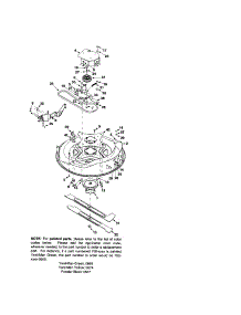 Deck / Spindle / Belt / Blade parts for Mtd Rear-Engine Riding Mower 320 from AppliancePartsPros.com
