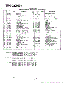 Single Speed Transaxle-R Page 2 parts for Mtd Front-Engine Lawn Tractor 3200003 from AppliancePartsPros.com