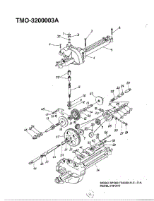 Single Speed Transaxle parts for Mtd Front-Engine Lawn Tractor 3200003A from AppliancePartsPros.com