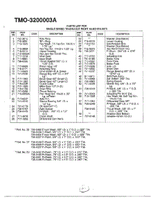 Single Speed Transaxle Page 2 parts for Mtd Front-Engine Lawn Tractor 3200003A from AppliancePartsPros.com