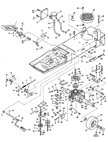 Hydrostatic & Brake Assembly parts for Troy-Bilt Front-Engine Lawn Tractor 3212HR from AppliancePartsPros.com