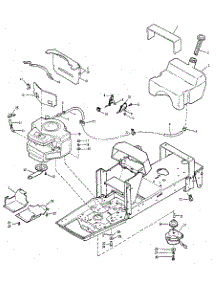 Engine Assembly parts for Troy-Bilt Front-Engine Lawn Tractor 3214GR from AppliancePartsPros.com