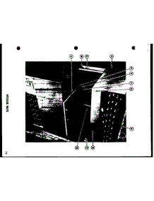 Interior Parts (324-3B) (324-5B) (324-3Bh) (324-5Ch) (329-3B) (329-3Bh) parts for Amana Room Air Conditioner 324-5B from AppliancePartsPros.com