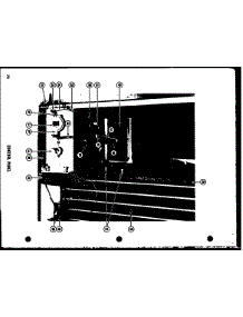 Control Panel (324-3B) (324-5B) (324-3Bh) (324-5Ch) (329-3B) (329-3Bh) parts for Amana Room Air Conditioner 324-5CH from AppliancePartsPros.com