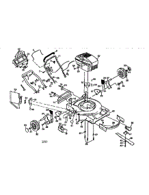 Mower Housing parts for Western Auto Gas Walk-Behind Mower 3256A79 from AppliancePartsPros.com