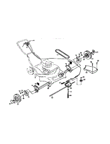 Drive Assembly parts for Western Auto Gas Walk-Behind Mower 3256A79 from AppliancePartsPros.com