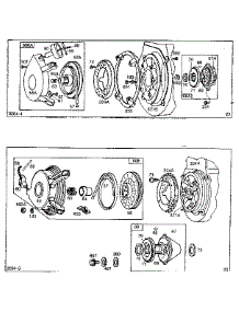 Rewind Starter Assembly parts for Briggs & Stratton Lawn & Garden Engine 326400 TO 326499 (0010 - 0080) from AppliancePartsPros.com