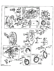 Electric Starter - Generator parts for Briggs & Stratton Lawn & Garden Engine 326400 TO 326499 (0010 - 0080) from AppliancePartsPros.com