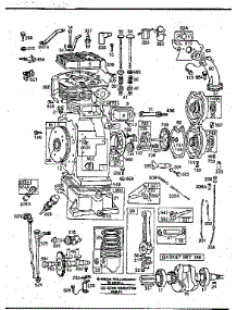 Replacement Parts parts for Briggs & Stratton Lawn & Garden Engine 326400 TO 326499 (0611 - 0611) from AppliancePartsPros.com