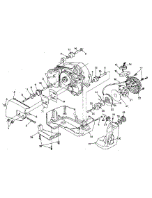 Figure 2 parts for Homelite Gas Chainsaw 330-UT10604A from AppliancePartsPros.com