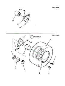 Wheels - Rear parts for Snapper Rear-Engine Riding Mower 331522KVE from AppliancePartsPros.com