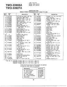 Single Speed Transaxle / Accessories Page 2 parts for Mtd Front-Engine Lawn Tractor 33905A from AppliancePartsPros.com