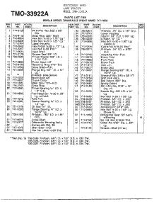 Single Speed Transaxle Page 2 parts for Mtd Front-Engine Lawn Tractor 33922A from AppliancePartsPros.com