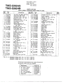 Single Speed Transaxle Page 2 parts for Mtd Front-Engine Lawn Tractor 33924B from AppliancePartsPros.com
