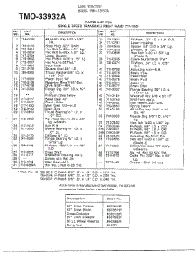 Single Speed Transaxle / Accessories Page 2 parts for Mtd Front-Engine Lawn Tractor 33932A from AppliancePartsPros.com