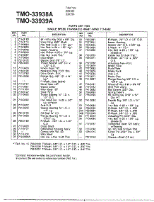 Single Speed Transaxle Page 2 parts for Mtd Front-Engine Lawn Tractor 33938A from AppliancePartsPros.com