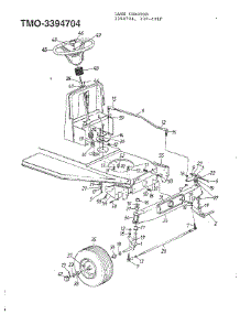 11.5Hp 38" Lawn Tractor Page 3 parts for Mtd Front-Engine Lawn Tractor 3394704 from AppliancePartsPros.com