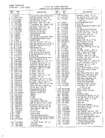 11.5Hp 38" Lawn Tractor Page 6 parts for Mtd Front-Engine Lawn Tractor 3394704 from AppliancePartsPros.com