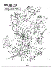 11.5 Hp 38" Lawn Tractor Page 5 parts for Mtd Front-Engine Lawn Tractor 3394704 from AppliancePartsPros.com