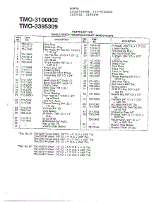Single Speed Transaxle-R Page 2 parts for Mtd Front-Engine Lawn Tractor 3395309 from AppliancePartsPros.com