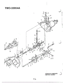 46" 18Hp / Transaxle parts for Mtd Front-Engine Lawn Tractor 33954A from AppliancePartsPros.com