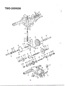 Garden Tractor Page 10 parts for Mtd Front-Engine Lawn Tractor 3399006 from AppliancePartsPros.com