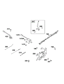 Controls parts for Briggs & Stratton Lawn & Garden Engine 33R877-0033-G1 from AppliancePartsPros.com