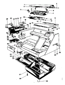 Bobbin Winder parts for Kenmore Mechanical Sewing Machine 340.1991180 (3401991180, 340 1991180) from AppliancePartsPros.com