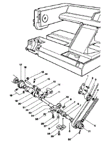 Feed Connecting parts for Kenmore Mechanical Sewing Machine 340.1991180 (3401991180, 340 1991180) from AppliancePartsPros.com