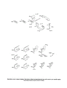 Cylinder Head Cover parts for Briggs & Stratton Lawn & Garden Engine 350400 (0001-1414) from AppliancePartsPros.com