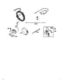 Armature parts for Briggs & Stratton Lawn & Garden Engine 350455-1162-E1 from AppliancePartsPros.com