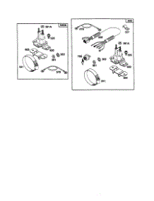 Panel Kit parts for Briggs & Stratton Lawn & Garden Engine 350455-1162-E1 from AppliancePartsPros.com