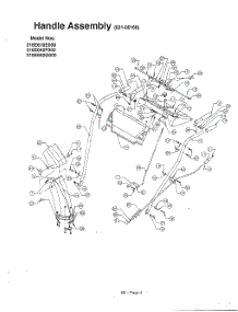 Handle parts for Mtd Gas Snowblower 3525302 from AppliancePartsPros.com