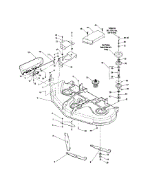 Housing / Cover / Spindles parts for Snapper Rear-Engine Riding Mower 355ZB2654 (5900748) from AppliancePartsPros.com
