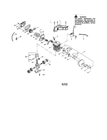 Cylinder Shield / Crankcase parts for Craftsman Gas Chainsaw 358348231 from AppliancePartsPros.com