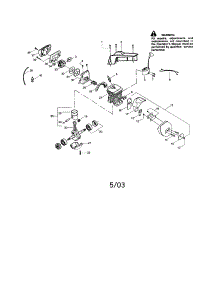 Cylinder / Crankcase parts for Craftsman Gas Chainsaw 358348232 from AppliancePartsPros.com
